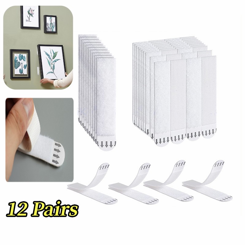 Woodworking Project Plans - 12 Pairs Tapes for Hanging Paintings