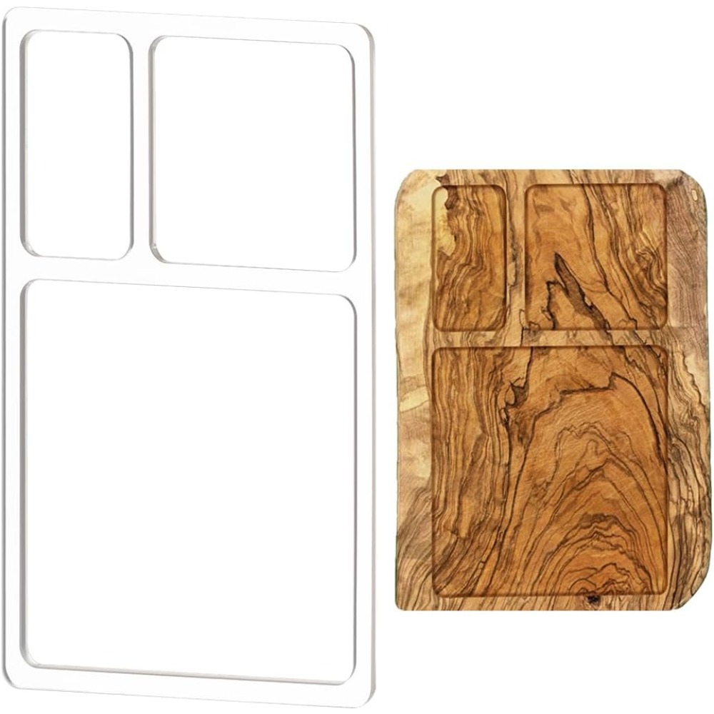 Woodworking Project Plans - 3 Pocket Valet Tray Router Templates