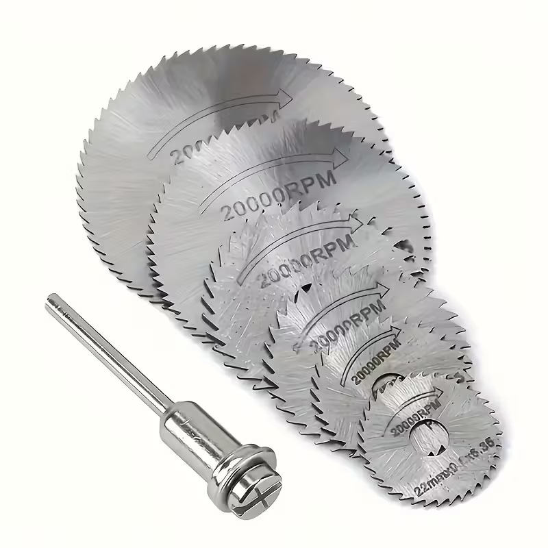 Woodworking Kit - 1 Set Mini Circular Saw Blade,