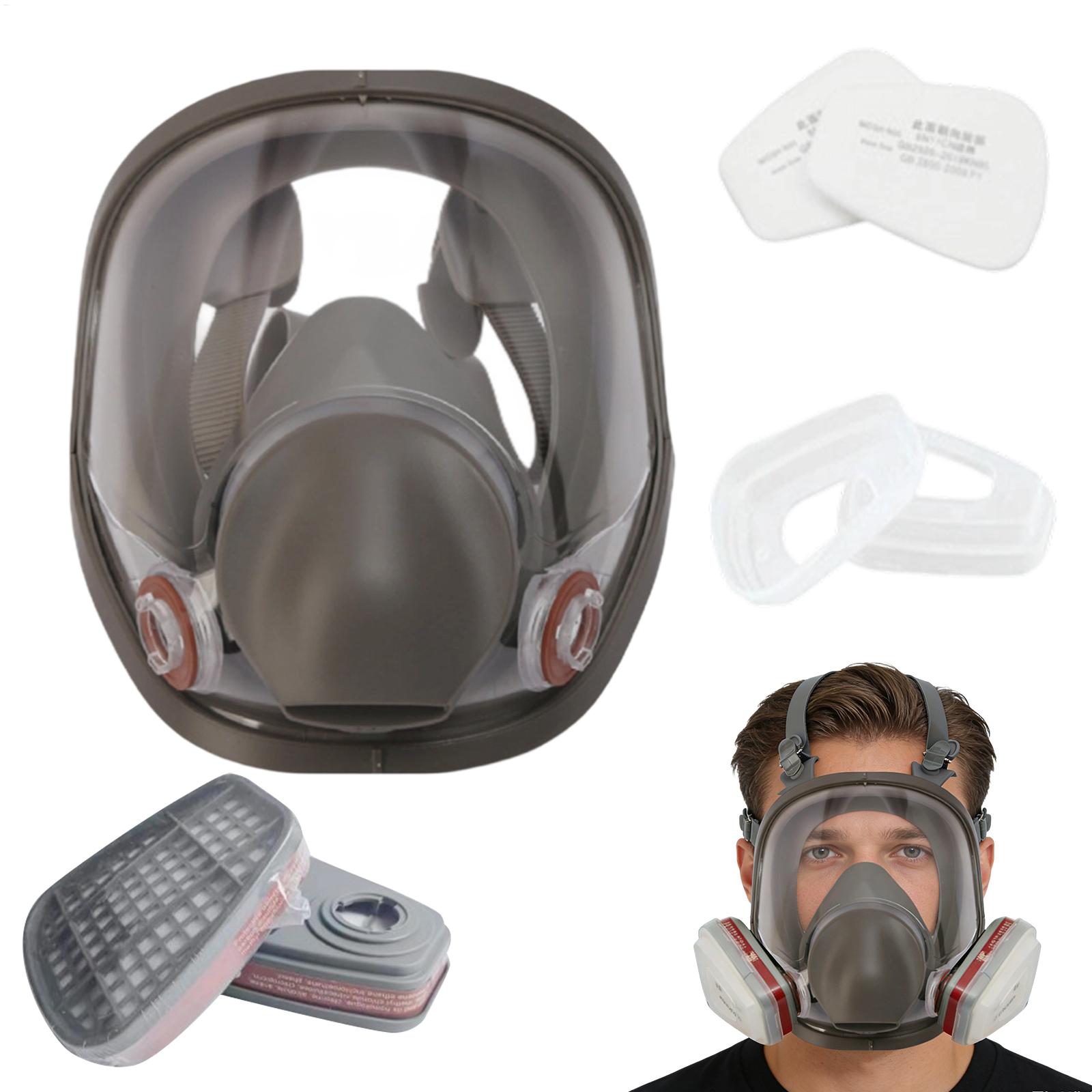 Dustproof Respirator Mask with - Woodworking Face Shield ulasan dan harga