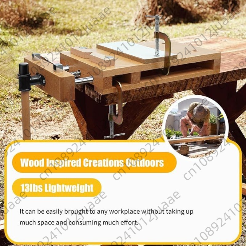 Hardwood Bench Desktop Woodwor - Woodworking Vise ulasan dan harga