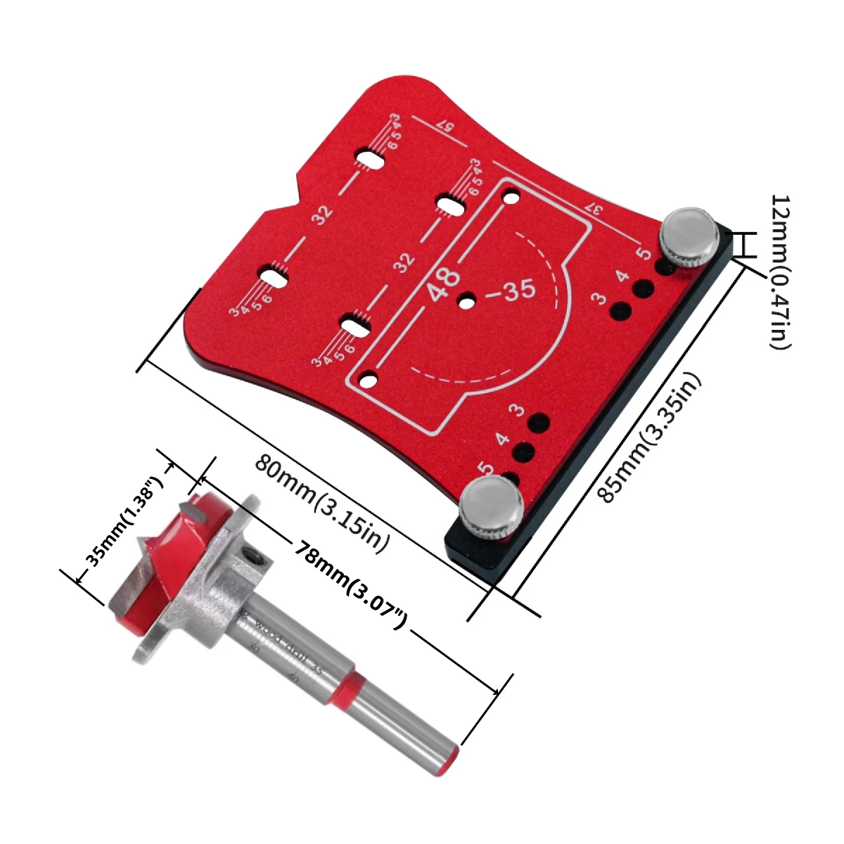 35mm Hinge Hole Positioning Te - Woodworking Project Plans ulasan dan harga