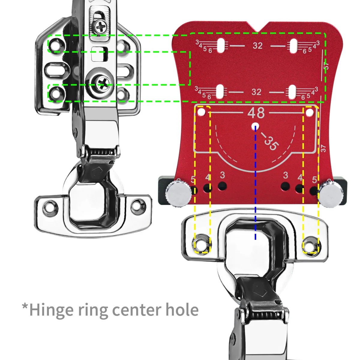 35mm Hinge Hole Positioning Te - Woodworking Project Plans ulasan dan harga