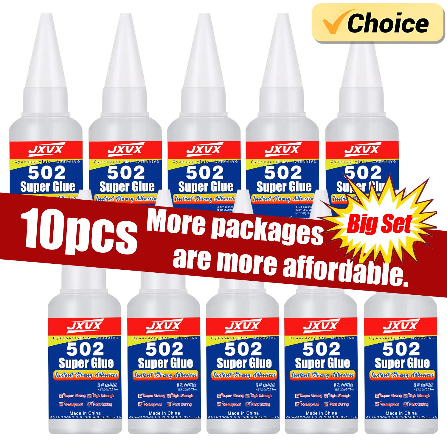 5-10pcs 502 Super Glue Instant - Woodworking Quick Glue ulasan dan harga