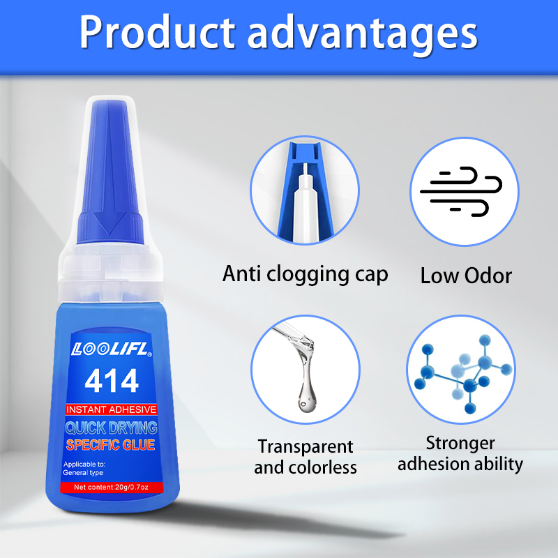 LOOLIFL 1-3pcs 414 Super Glue  - Woodworking Quick Glue ulasan dan harga
