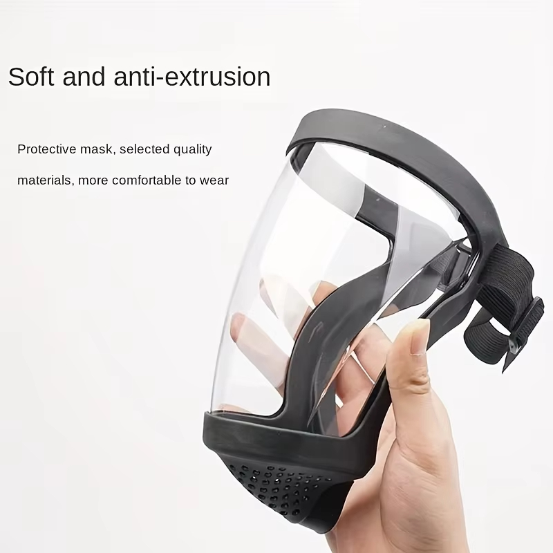 Transparent Facial Protector S - Woodworking Face Shield ulasan dan harga