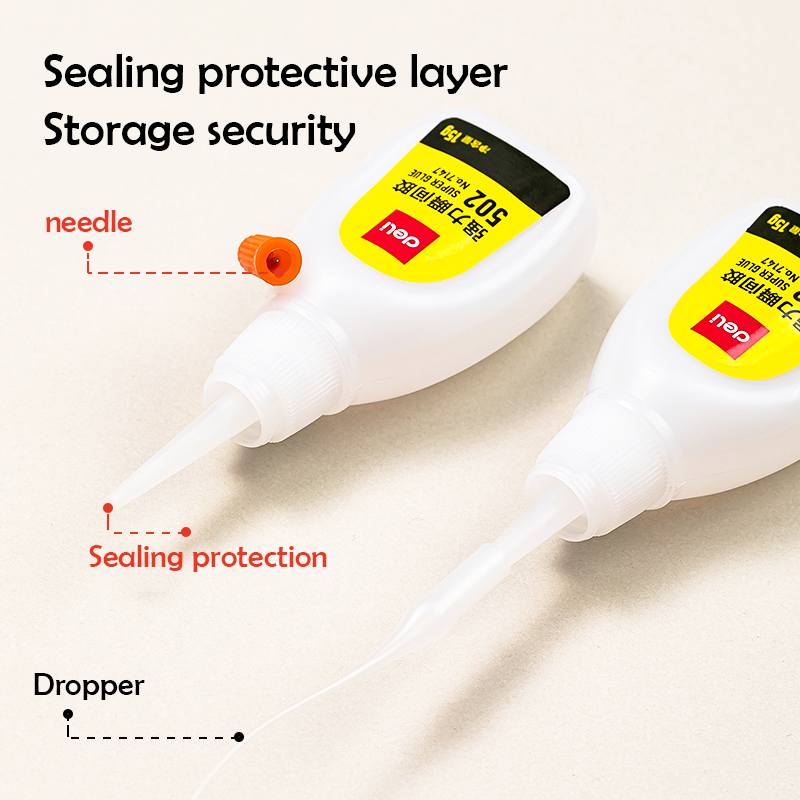 1-3pcs Deli 502 Super Glue Ins - Woodworking Quick Glue ulasan dan harga