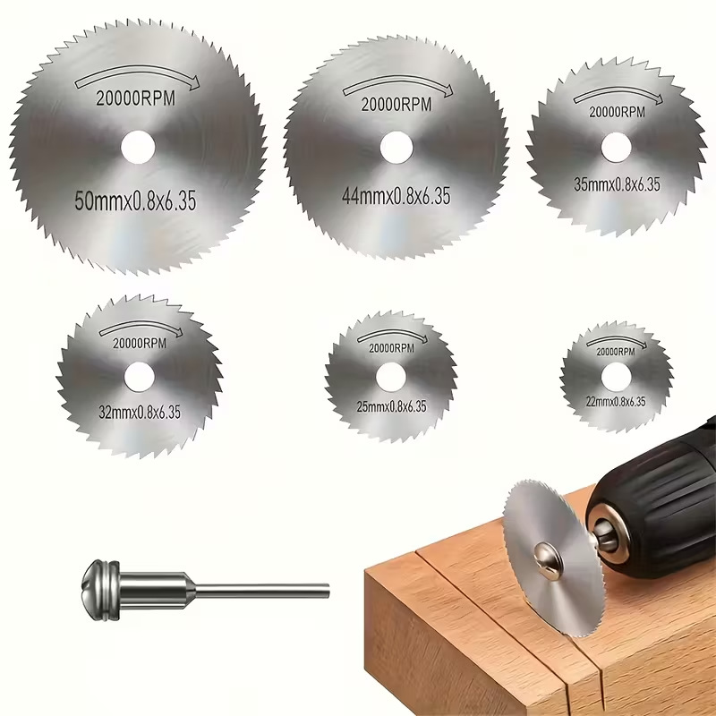 1 Set Mini Circular Saw Blade, - Woodworking Kit ulasan dan harga