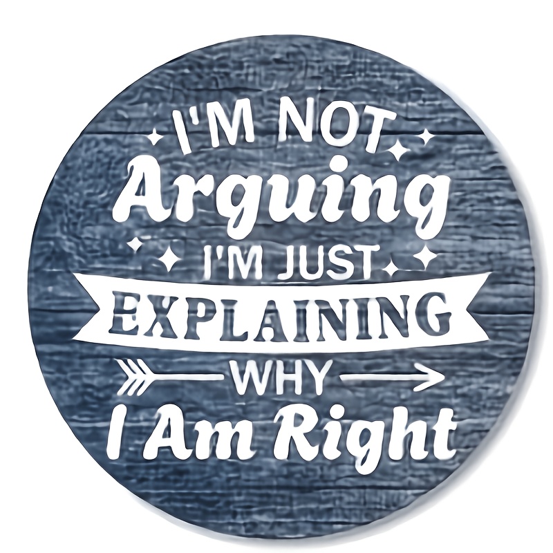 Round Wooden Funny Work Quote  - Woodworking Quotes Funny ulasan dan harga