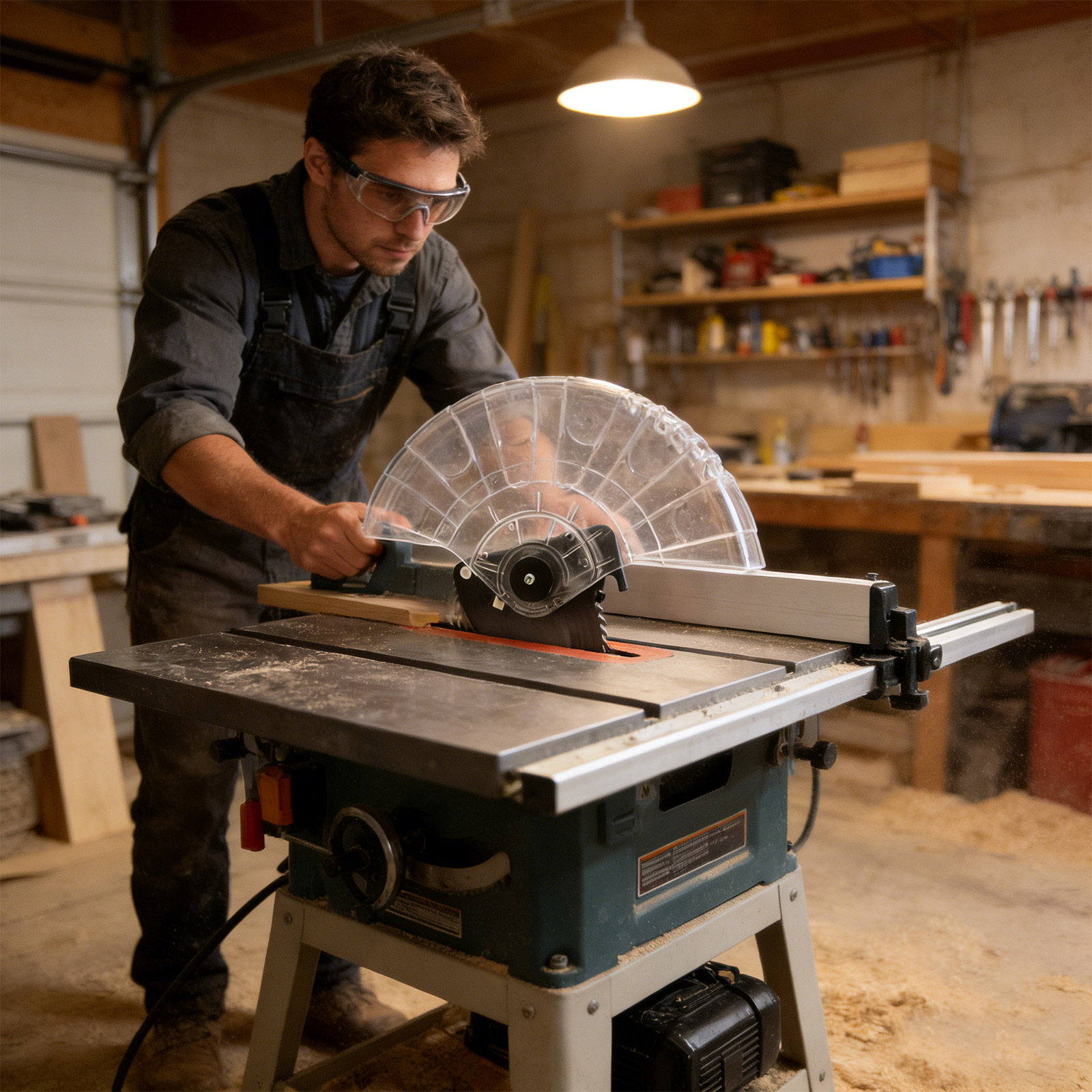 Clear Ls1040 Saw Blade Guard R - Woodworking Electric Saw ulasan dan harga